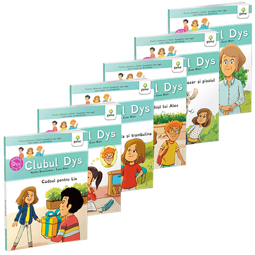 Clubul DYS - Cărți pentru copii dislexici