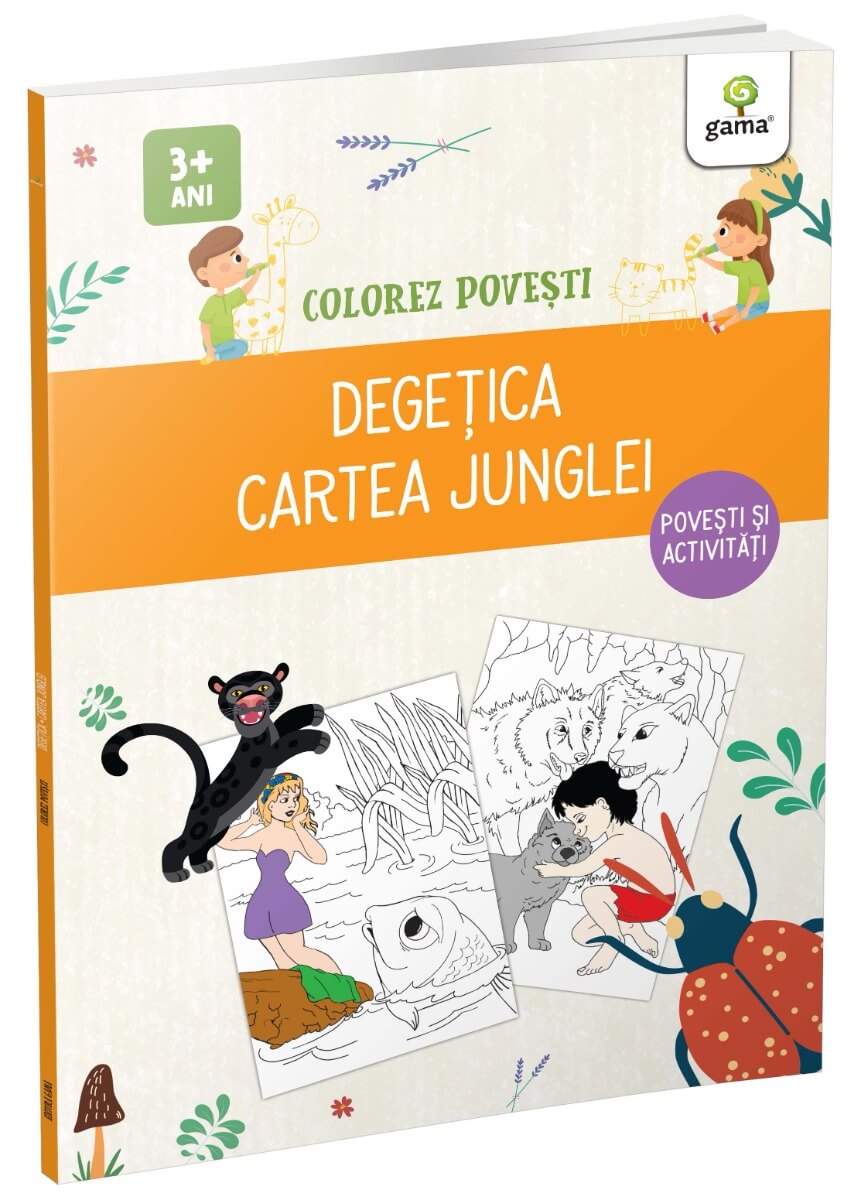 Vezi detalii pentru Degetica & Cartea Junglei