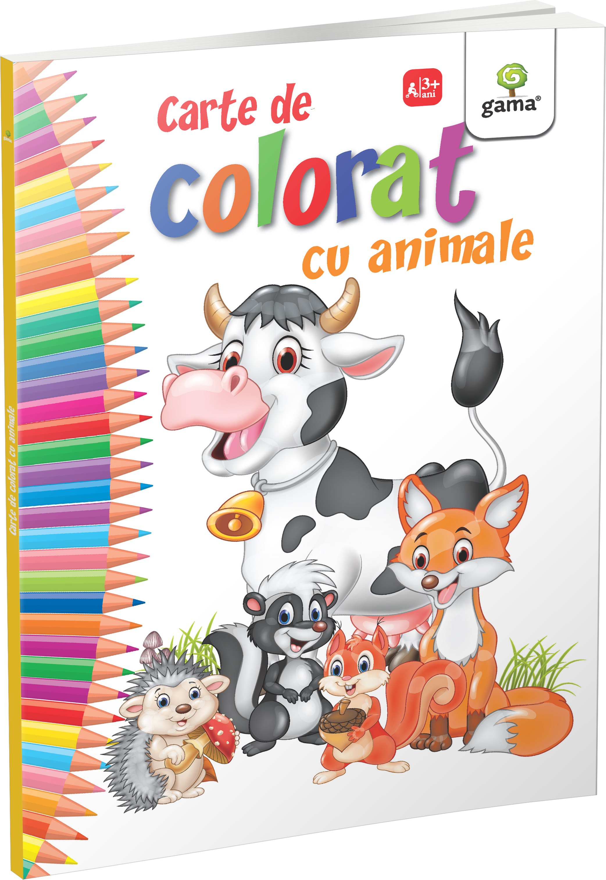Carte De Colorat Cu Animale Ediția 2018