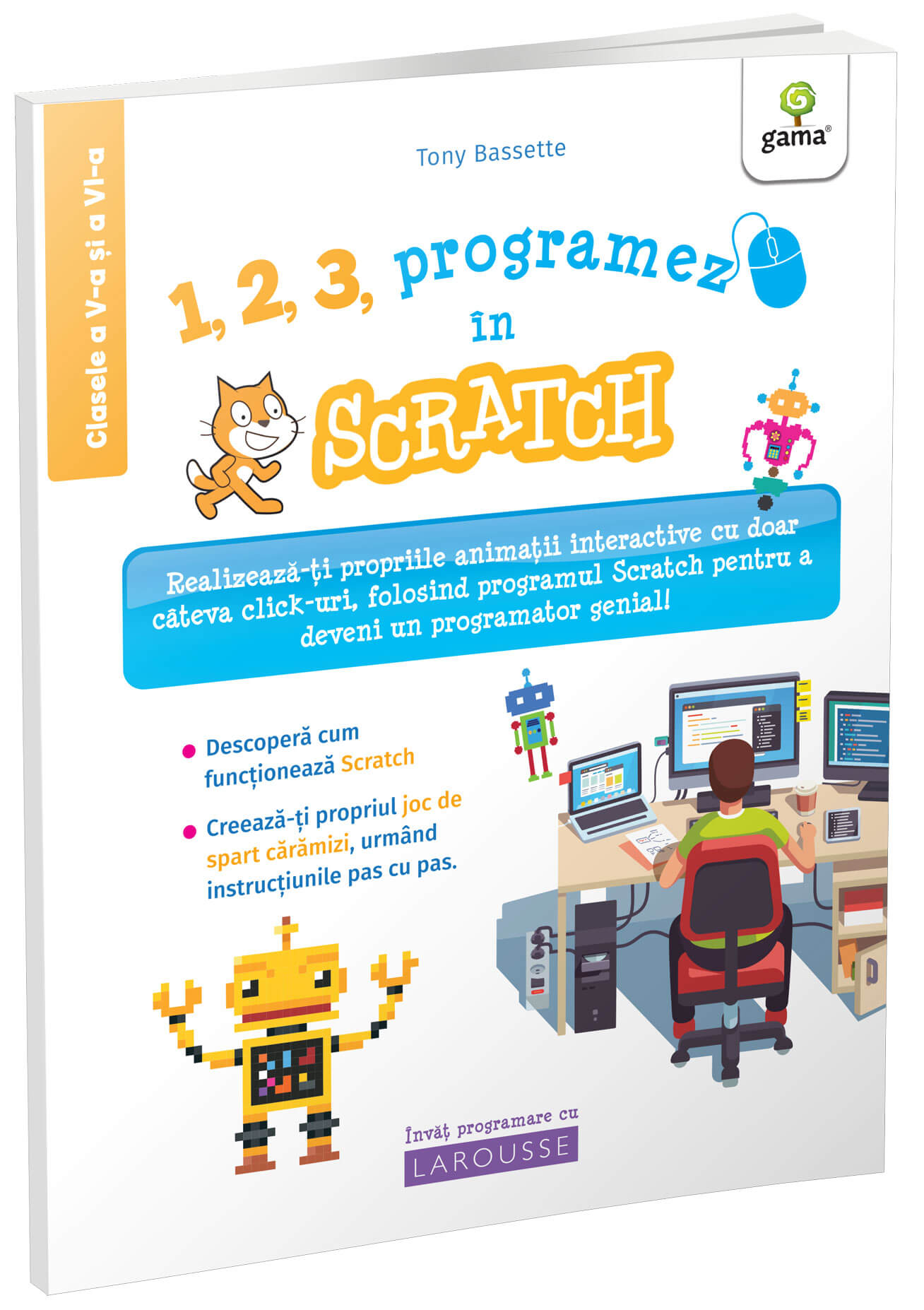 1, 2, 3, programez in Scratch