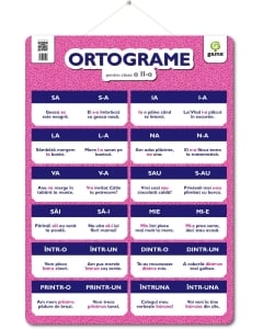 ORTOGRAME pentru clasa a II-a