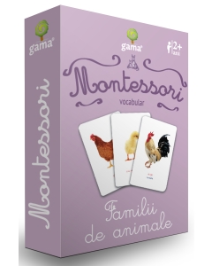 Familii de animale  - CJ Montessori - Editura Gama