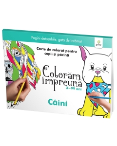 Câini - Coloram impreuna - Editura Gama