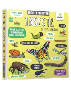 Insecte și alte gângănii - Micii Exploratori - Editura Gama
