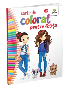 Carte de colorat pentru fetiţe