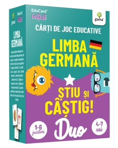 DuoCard - Limba germană • Stiu și câștig! - Editura Gama