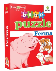 Ferma - Bebe puzzle - Editura Gama