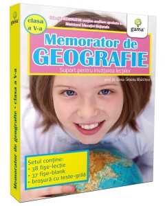 Memorator de geografie. Clasa a V-a - Editura Gama