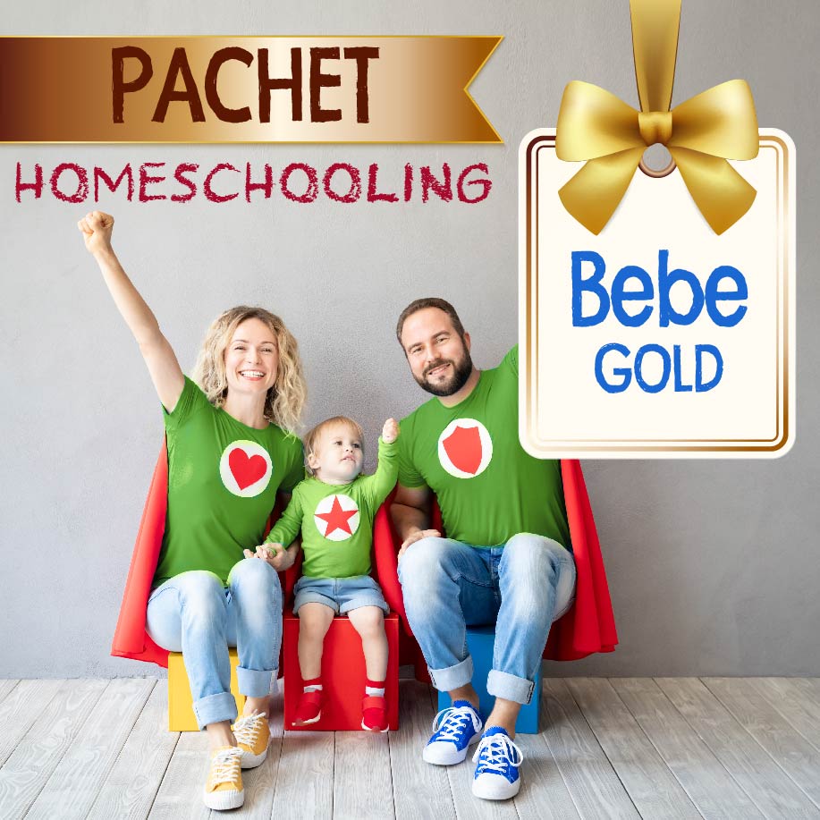 Vezi detalii pentru Pachet Homeschooling Bebe Gold