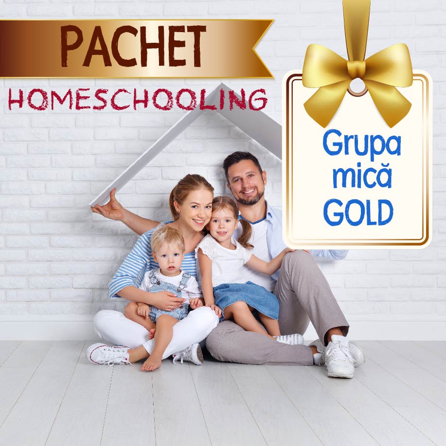 Vezi detalii pentru Pachet Homeschooling Grupa mica Gold