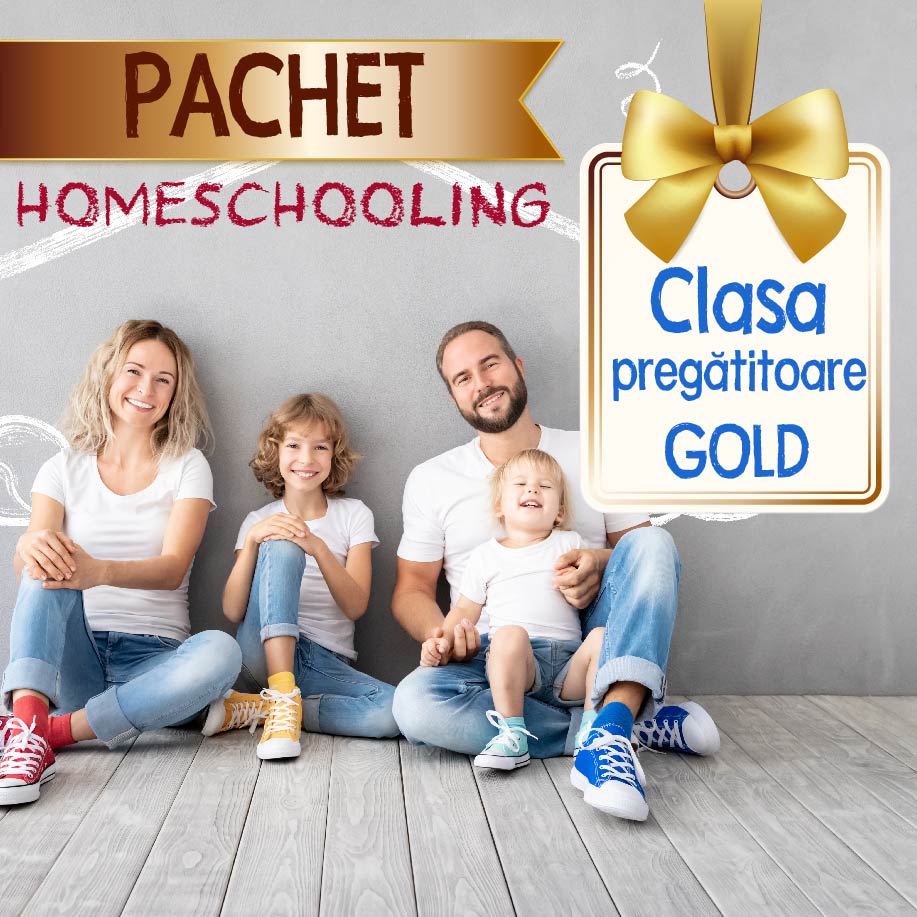 Vezi detalii pentru Pachet Homeschooling Clasa Pregatitoare Gold